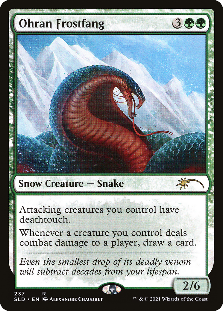 Image of Ohran Frostfang [Secret Lair Drop Series]