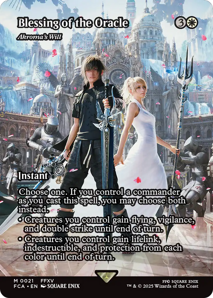 Image of Blessing of the Oracle - Akroma's Will (Showcase) [FINAL FANTASY : Through the Ages]