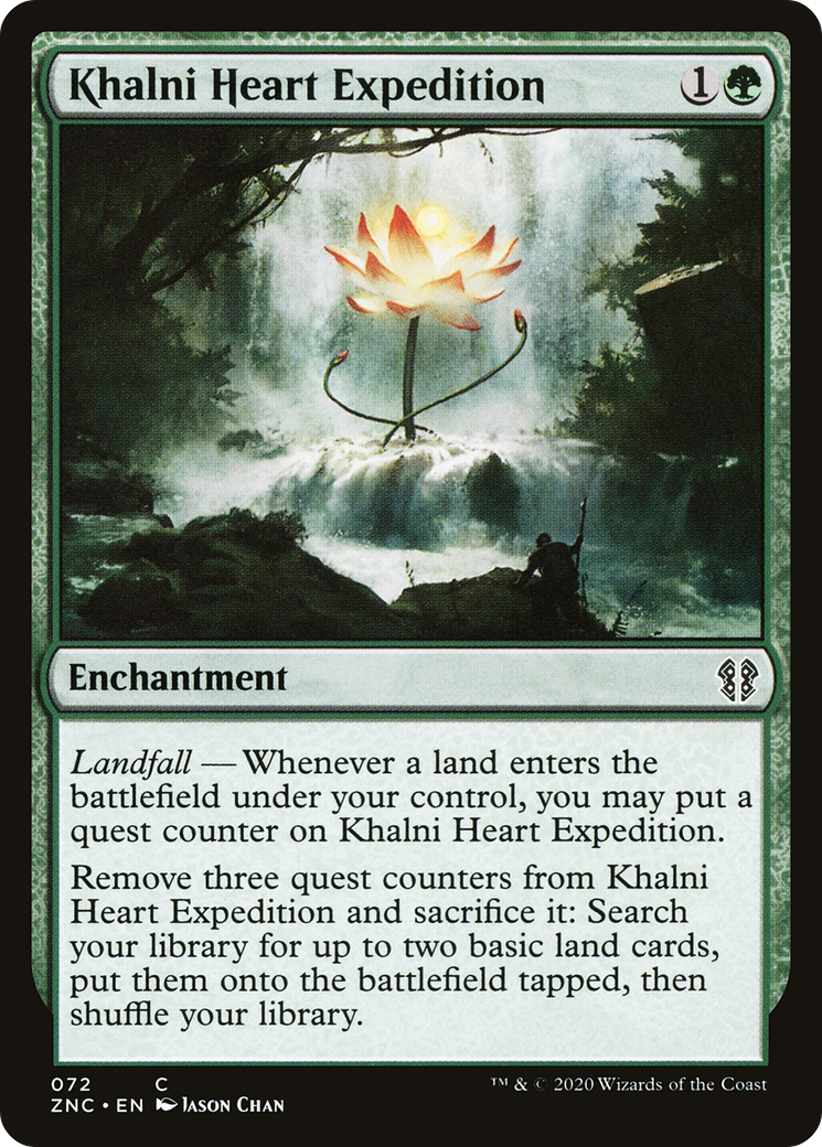 Image of Khalni Heart Expedition [Zendikar Rising Commander]