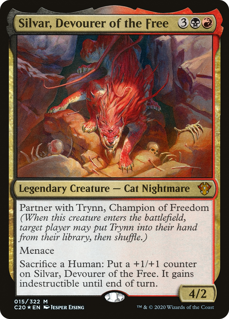 Image of Silvar, Devourer of the Free [Commander 2020]