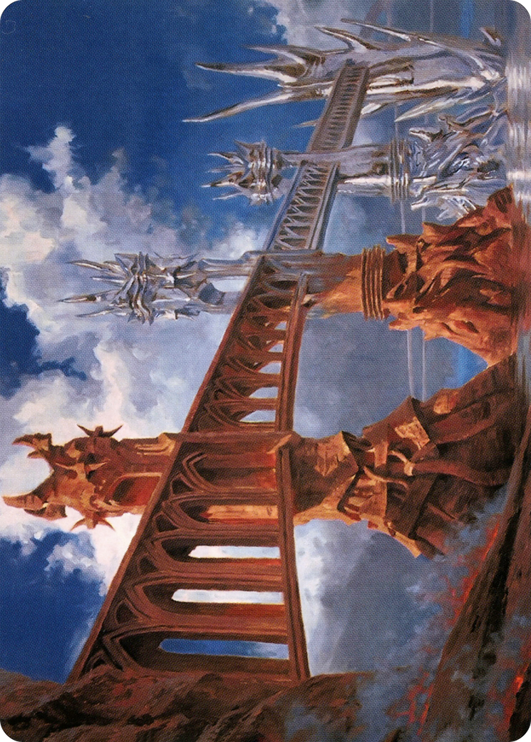 Image of Silverbluff Bridge Art Card [Modern Horizons 2 Art Series]