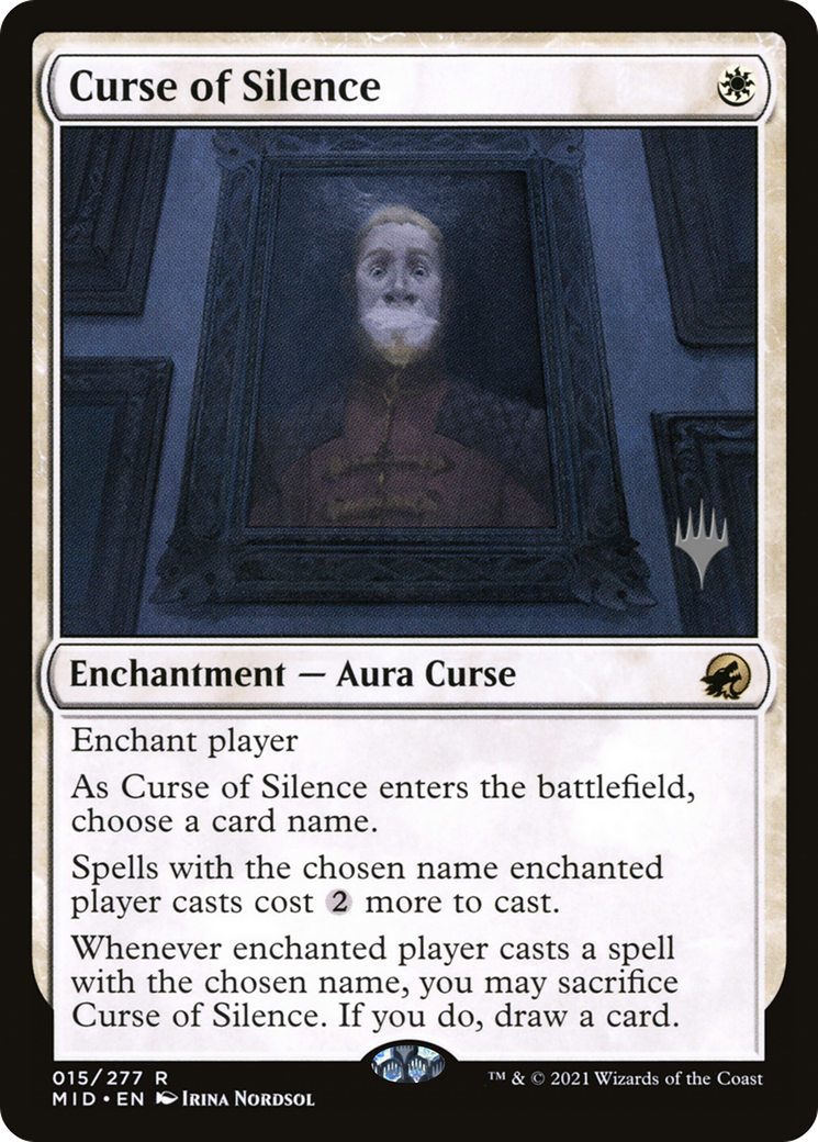 Image of Curse of Silence (Promo Pack) [Innistrad: Midnight Hunt Promos]