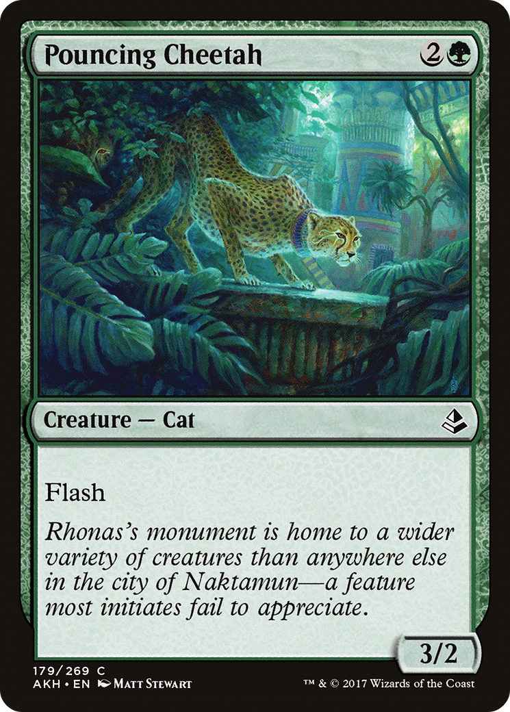 Image of Pouncing Cheetah [Amonkhet]