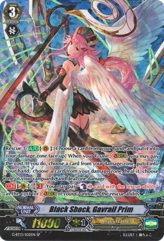 Image of Black Shock, Gavrail Prim (G-BT13/S02EN) [Ultimate Stride]