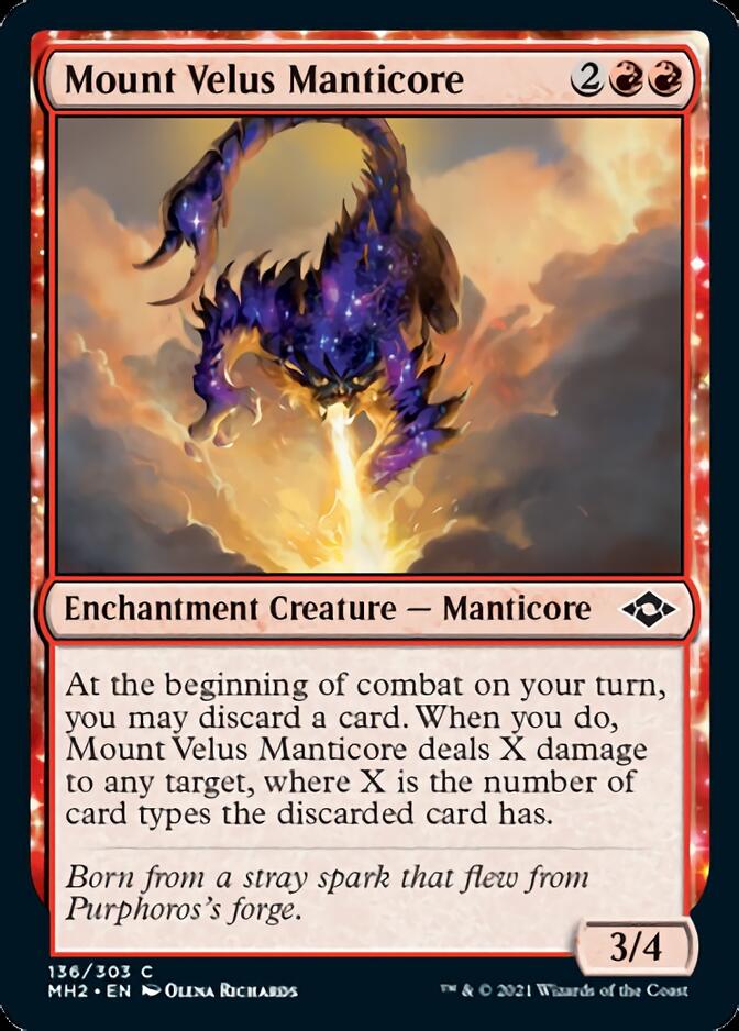 Image of Mount Velus Manticore [Modern Horizons 2]