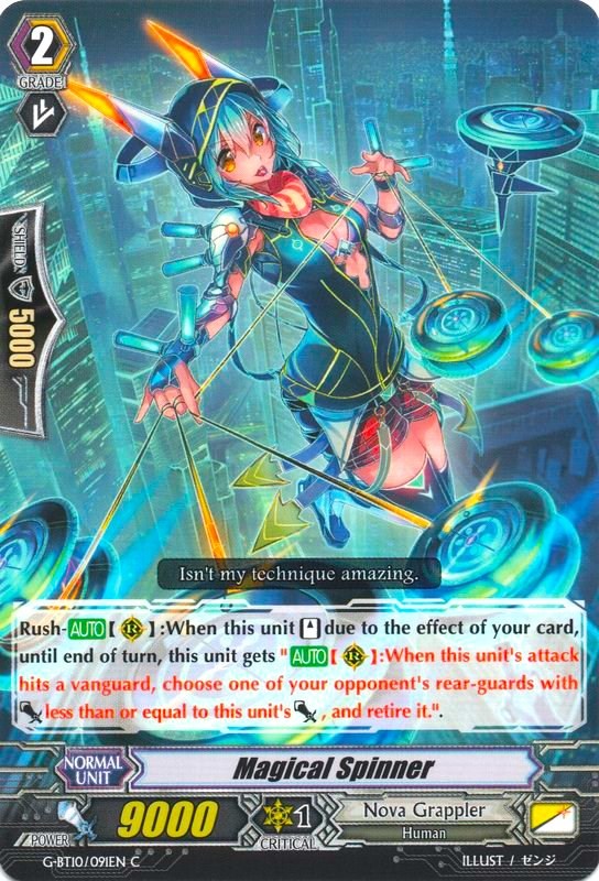 Image of Magicalinner (G-BT10/091EN) [Raging Clash of the Blade Fangs]