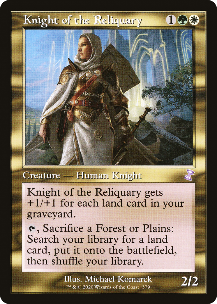 Image of Knight of the Reliquary (Timeshifted) [Time Spiral Remastered]