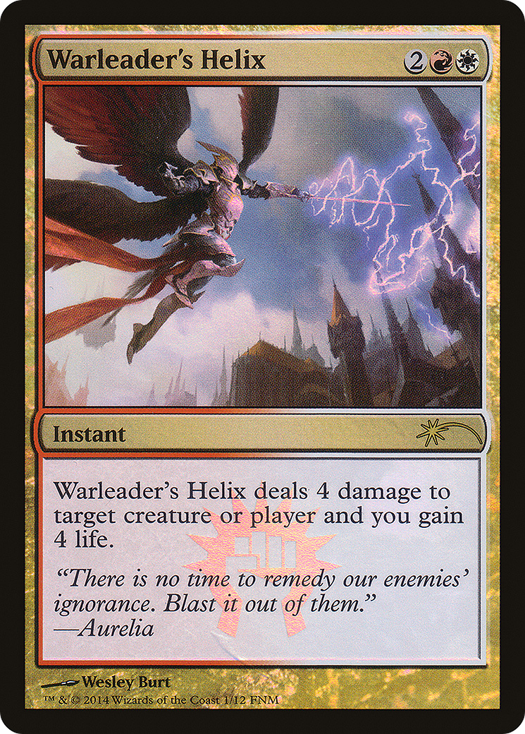 Image of Warleader's Helix [Friday Night Magic 2014]