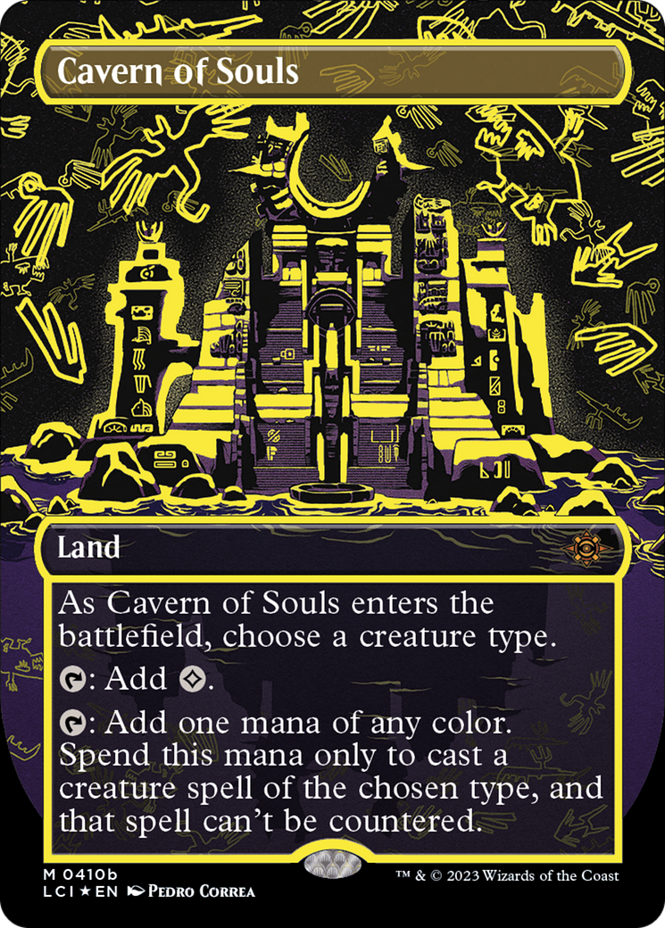 Image of Cavern of Souls (0410b) (Borderless) [The Lost Caverns of Ixalan]