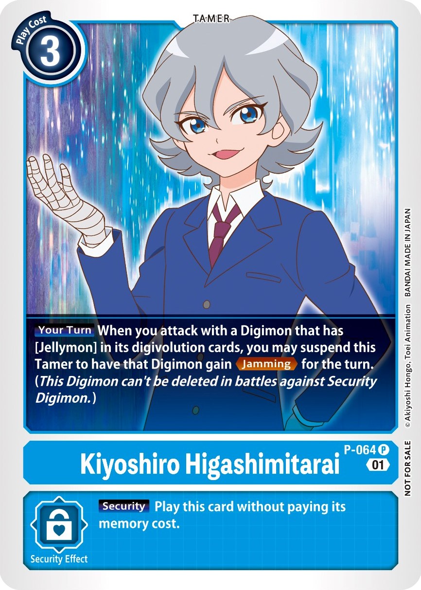 Image of Kiyoshiro Higashimitarai [P-064] (Official Tournament Pack Vol.5) [Promotional Cards]