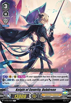 Image of Knight of Severity, Dubdrenn (V-BT06/026EN) [Phantasmal Steed Restoration]