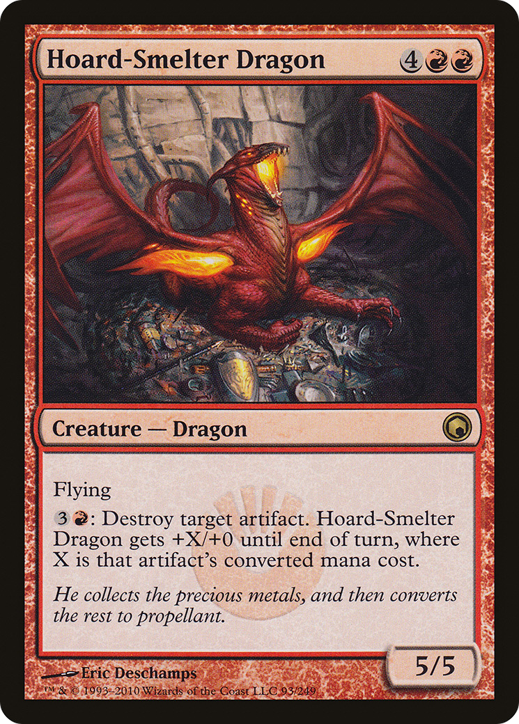 Image of Hoard-Smelter Dragon [Scars of Mirrodin]