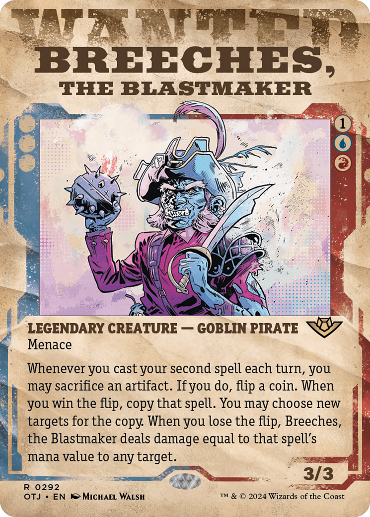 Image of Breeches, the Blastmaker (Showcase) [Outlaws of Thunder Junction]