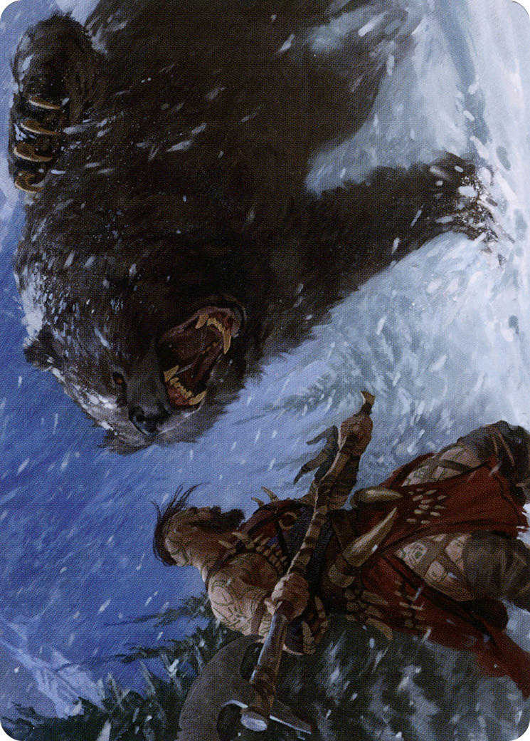 Image of Blizzard Brawl Art Card [Kaldheim Art Series]
