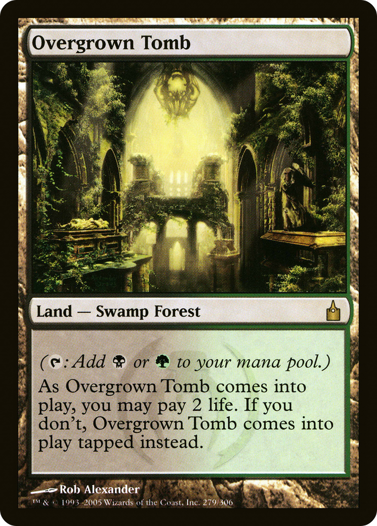 Image of Overgrown Tomb [Ravnica: City of Guilds]