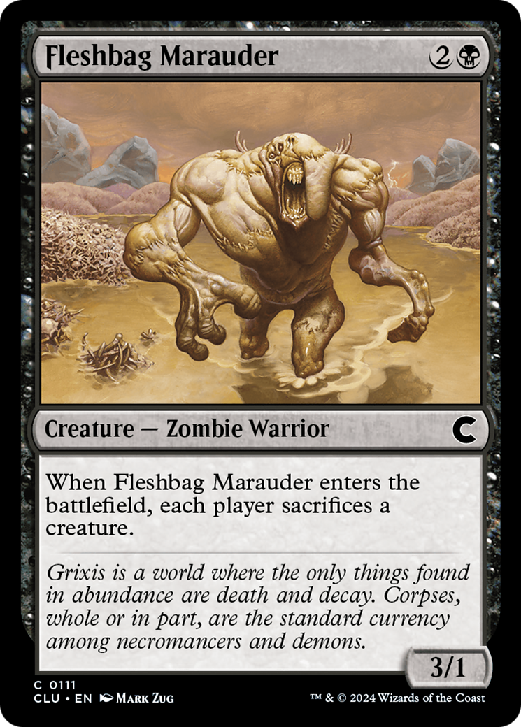 Image of Fleshbag Marauder [Ravnica: Clue Edition]