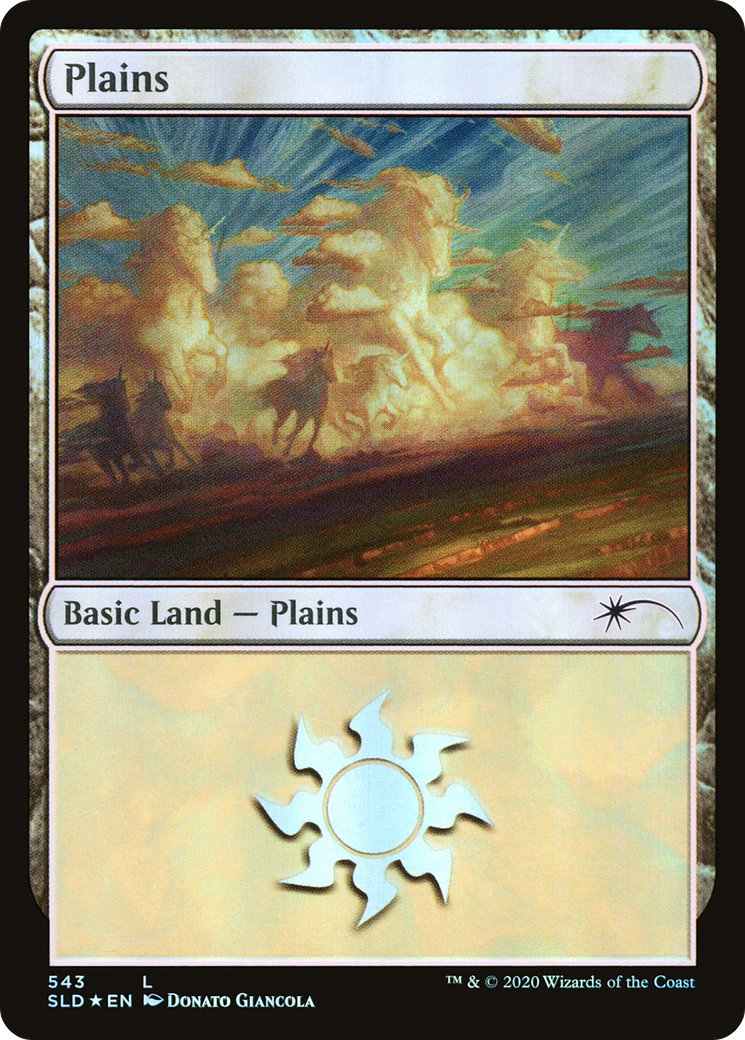 Image of Plains (Unicorns) (543) [Secret Lair Drop Promos]