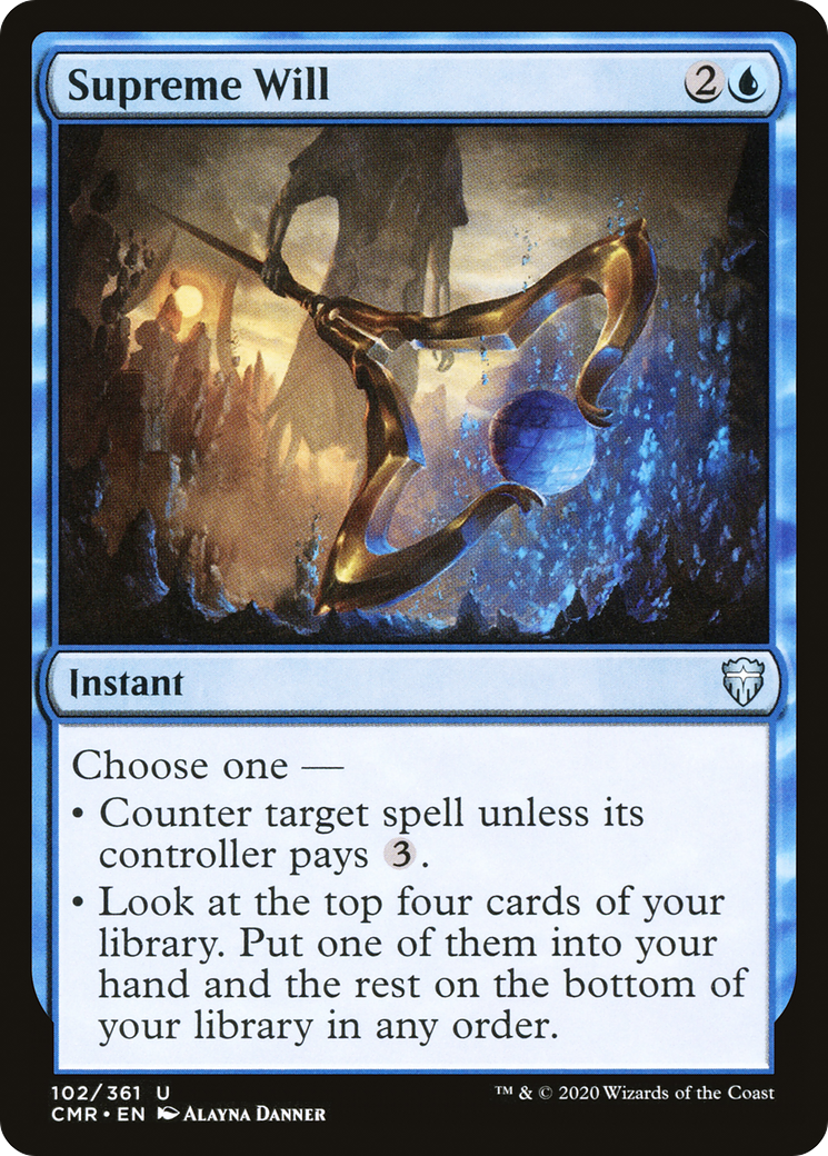 Image of Supreme Will [Commander Legends]