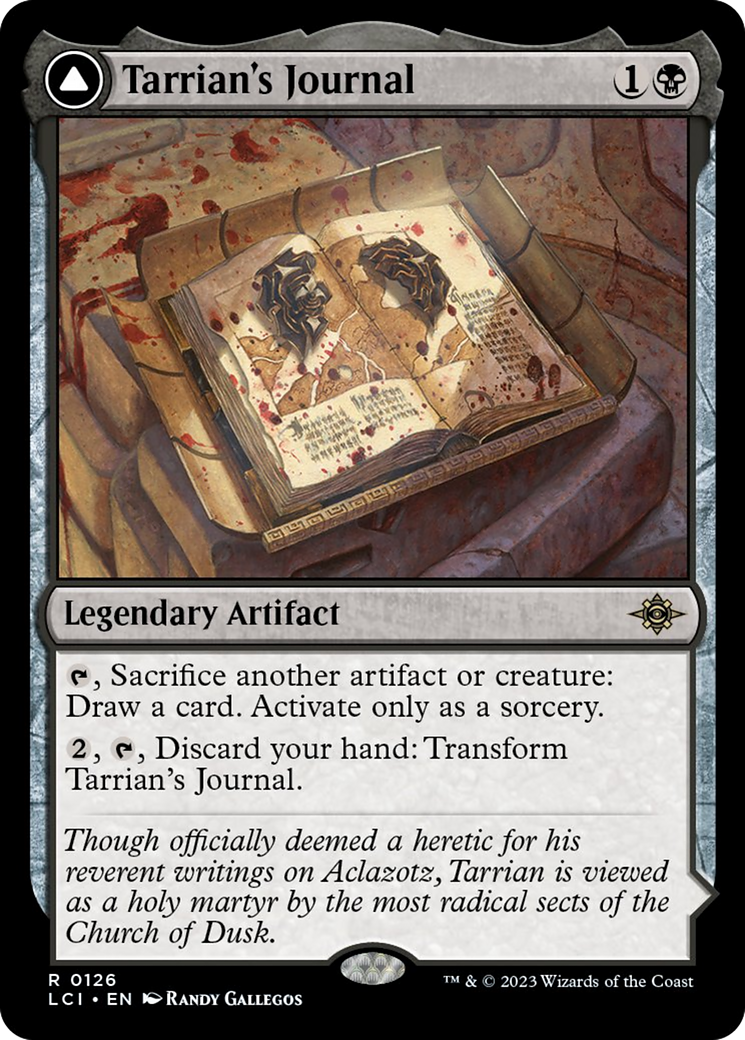 Image of Tarrian's Journal // The Tomb of Aclazotz [The Lost Caverns of Ixalan]