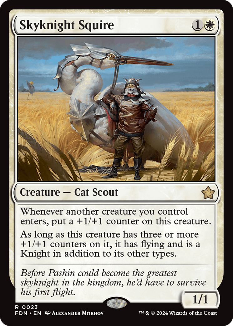 Image of Skyknight Squire [Foundations]