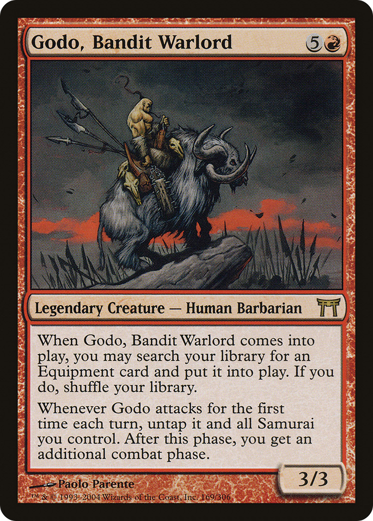 Image of Godo, Bandit Warlord [Champions of Kamigawa]