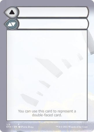Image of Helper Card (1/9) [Strixhaven: School of Mages Tokens]