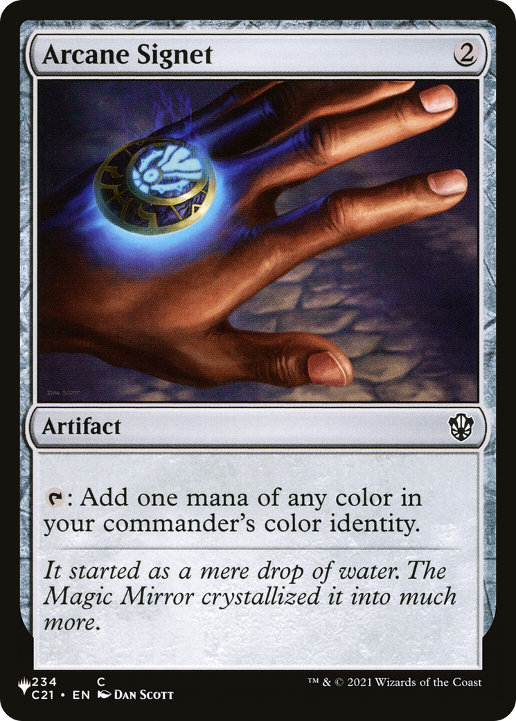 Image of Arcane Signet [Secret Lair: Heads I Win, Tails You Lose]