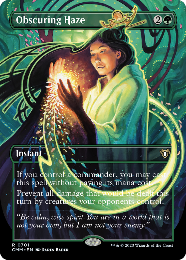 Image of Obscuring Haze (Borderless Alternate Art) [Commander Masters]
