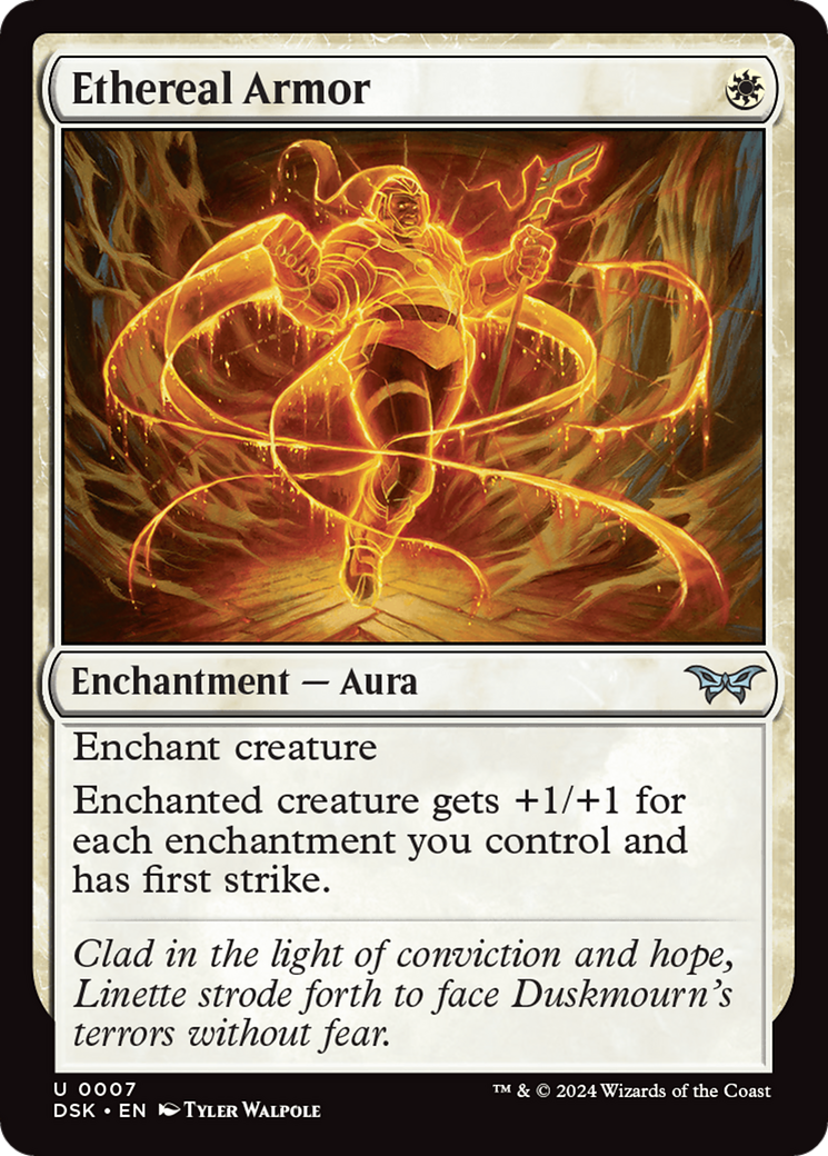 Image of Ethereal Armor [Duskmourn: House of Horror]