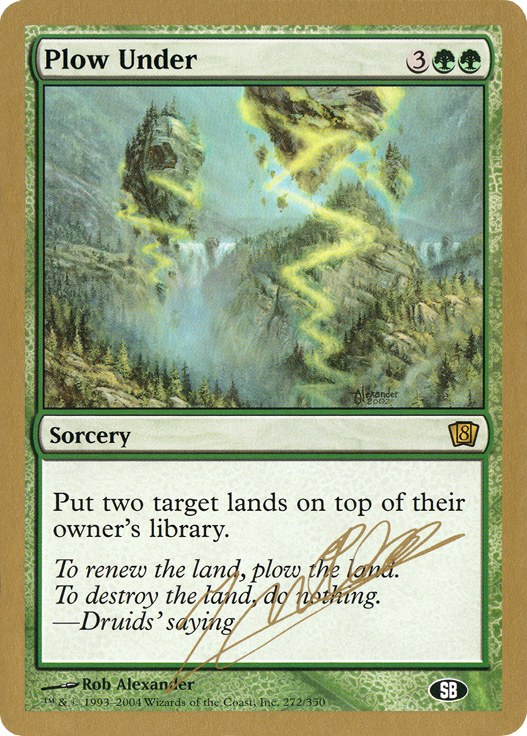 Image of Plow Under (Julien Nuijten) (SB) [World Championship Decks 2004]