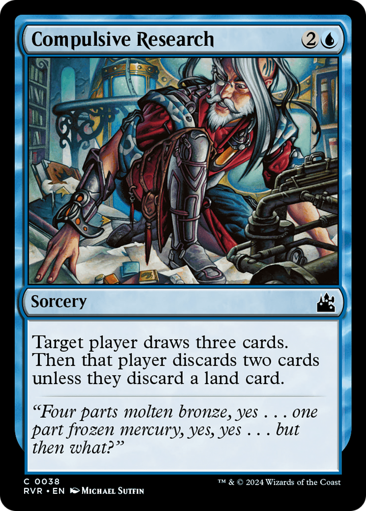 Image of Compulsive Research [Ravnica Remastered]