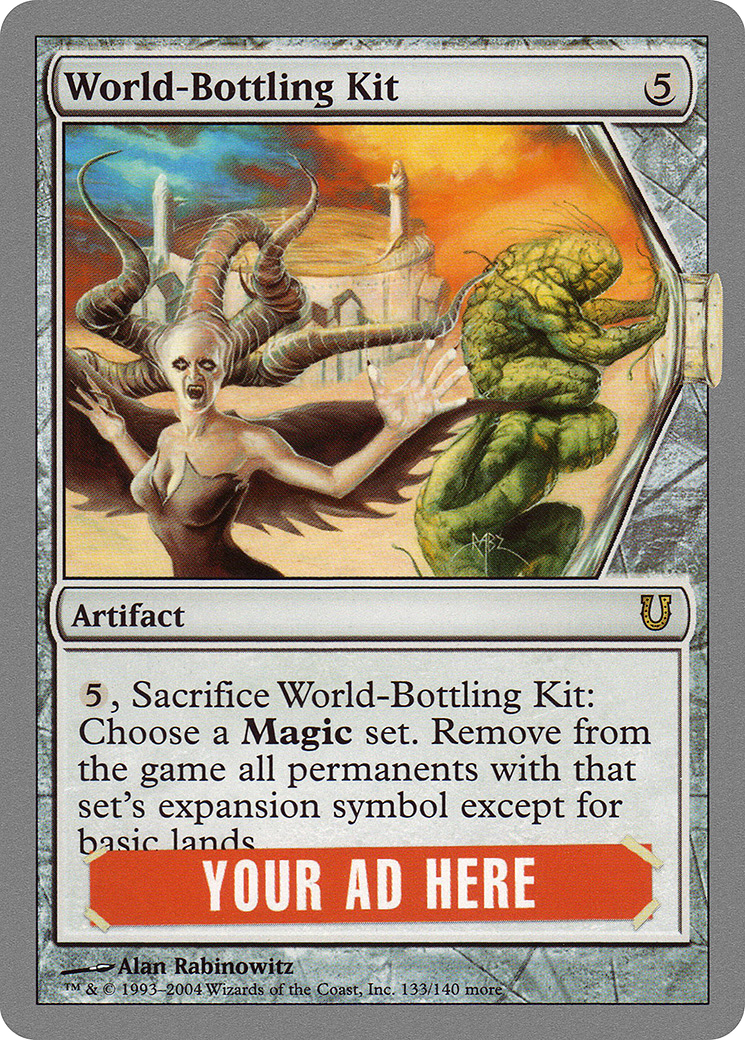 Image of World-Bottling Kit [Unhinged]