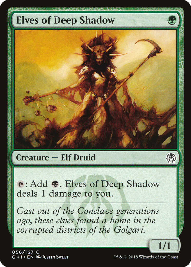 Image of Elves of Deep Shadow [Guilds of Ravnica Guild Kit]