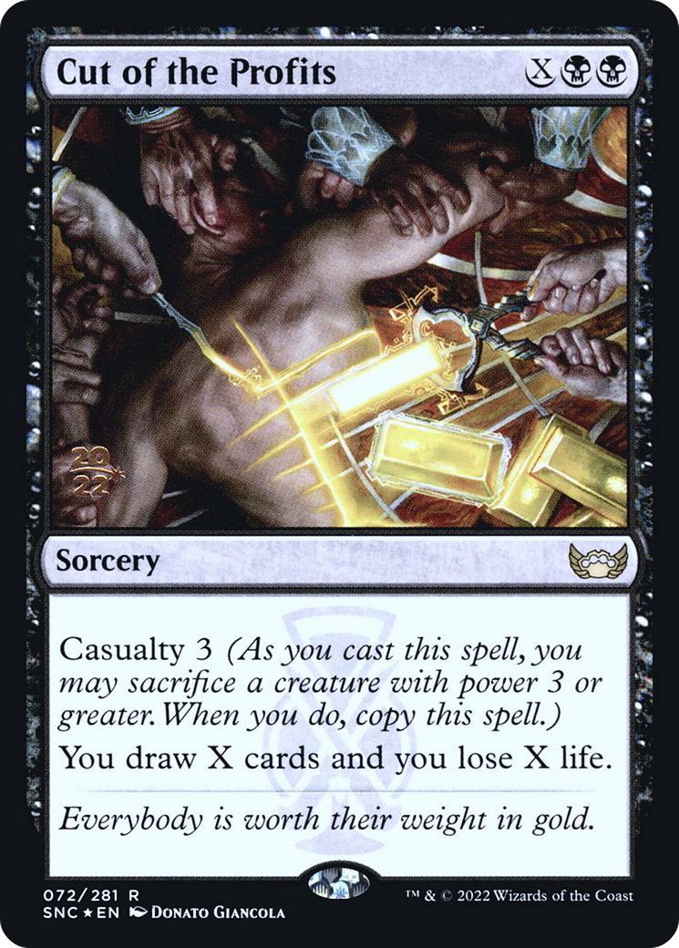 Image of Cut of the Profits [Streets of New Capenna Prerelease Promos]