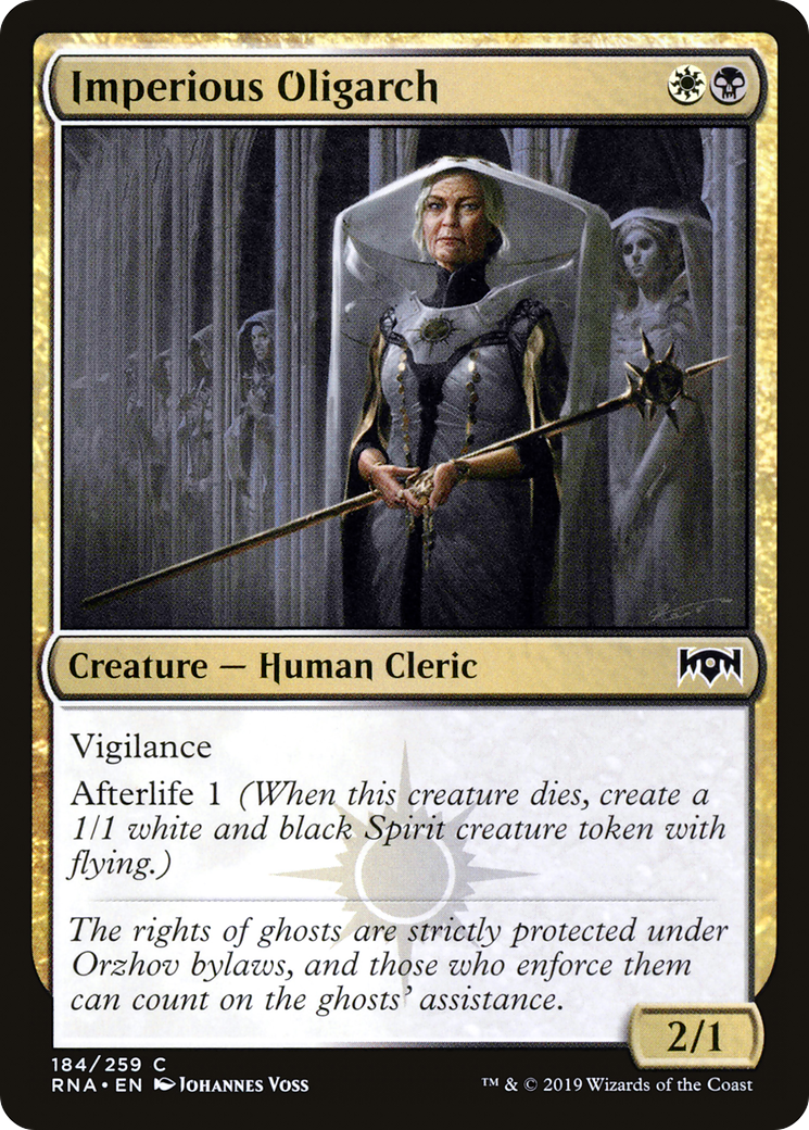 Image of Imperious Oligarch [Ravnica Allegiance]