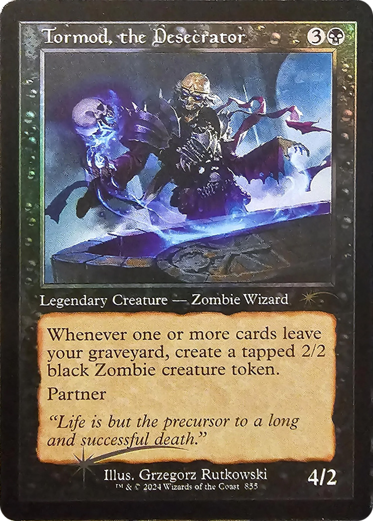 Image of Tormod, the Desecrator (Retro Frame) [Secret Lair Drop Series]