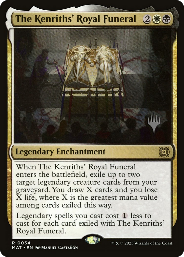 Image of The Kenriths' Royal Funeral (Promo Pack) [Murders at Karlov Manor Promos]