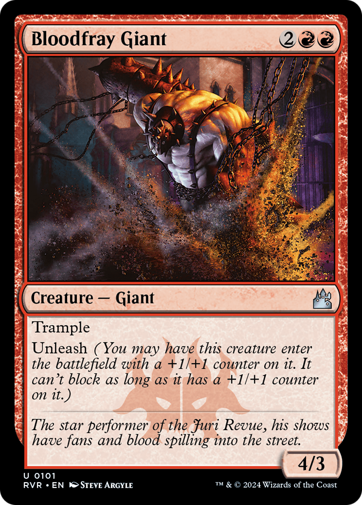 Image of Bloodfray Giant [Ravnica Remastered]