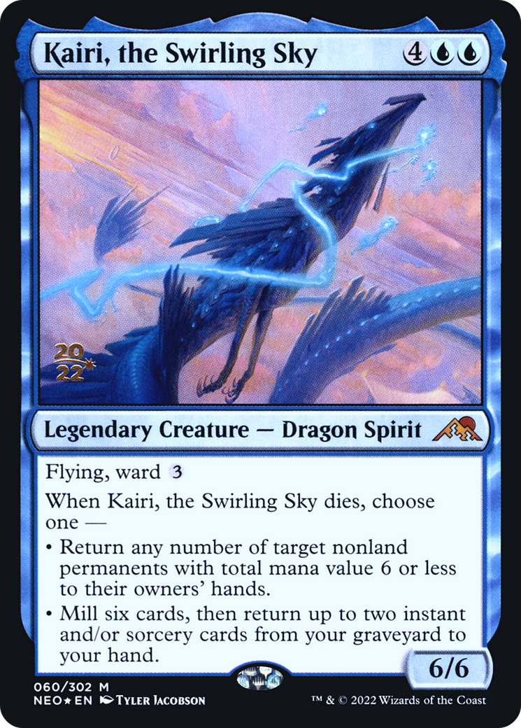 Image of Kairi, the Swirling Sky [Kamigawa: Neon Dynasty Prerelease Promos]