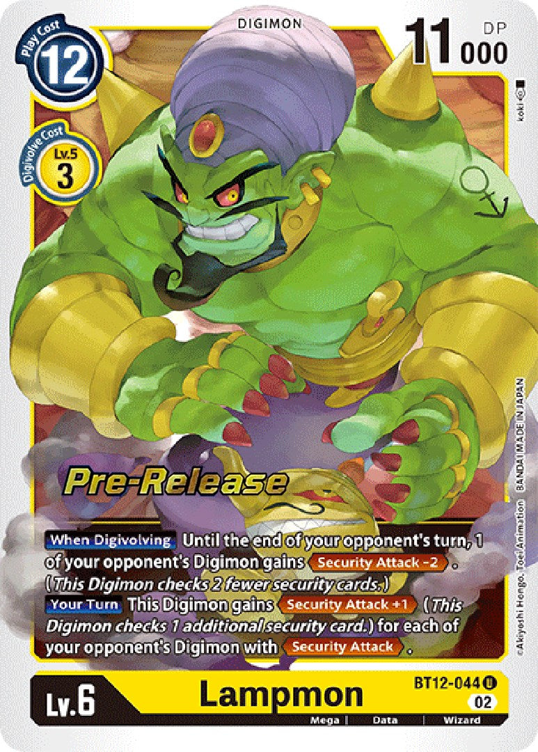 Image of Lampmon [BT12-044] [Across Time Pre-Release Cards]