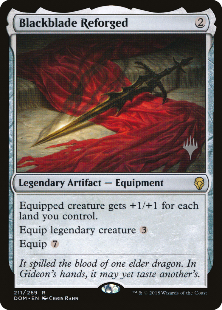Image of Blackblade Reforged (Promo Pack) [Dominaria Promos]