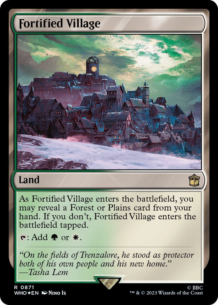 Image of Fortified Village (Surge Foil) [Doctor Who]