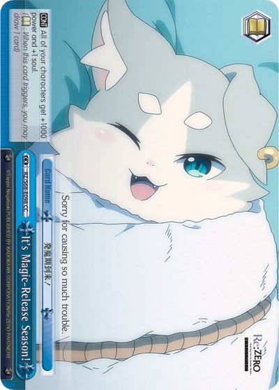 Image of It's Magic-Release Season! (RZ/S68-E098 CC) [Re:ZERO Memory Snow]