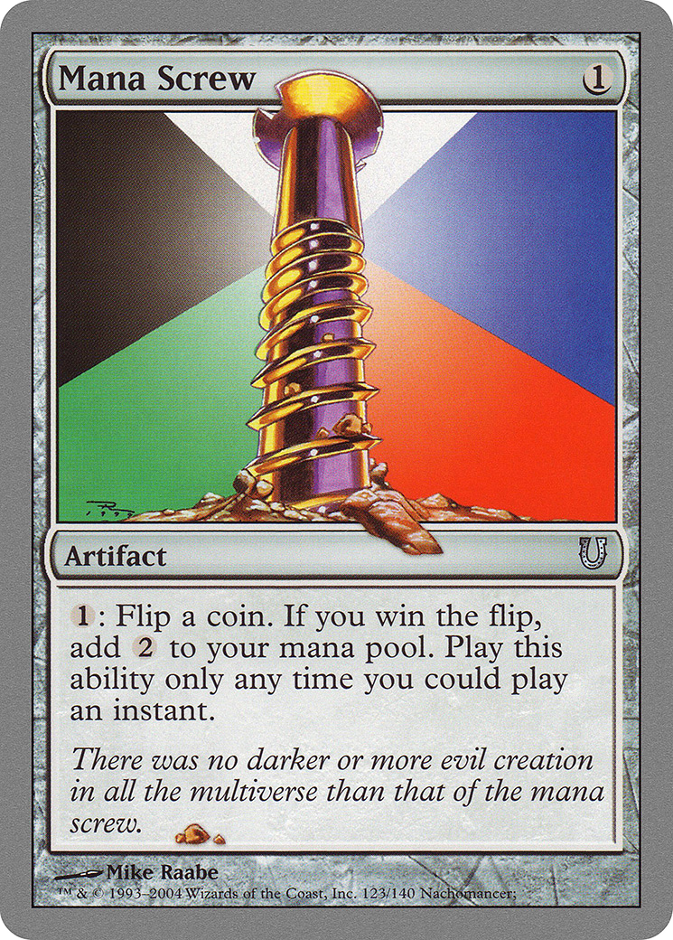 Image of Mana Screw [Unhinged]