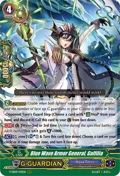 Image of Blue Wave Armor General, Galfilia (V-SS09/143EN) [Revival Selection]