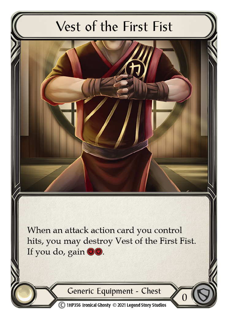 Image of Vest of the First Fist [1HP356] (History Pack 1)