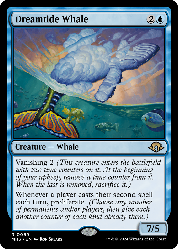 Image of Dreamtide Whale [Modern Horizons 3]