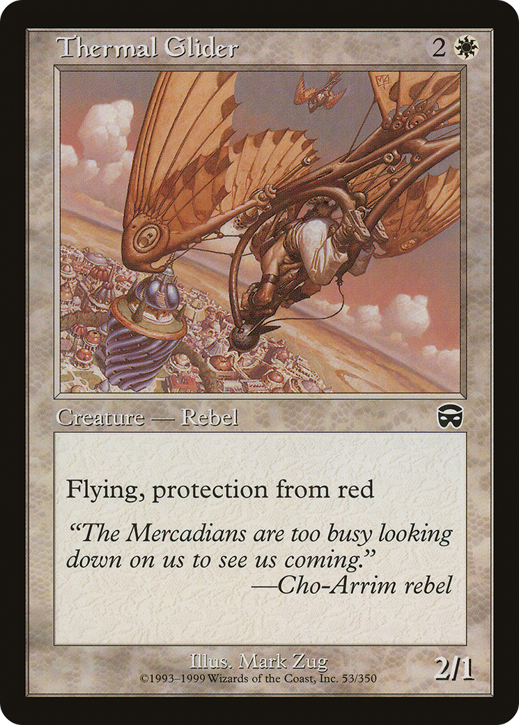 Image of Thermal Glider [Mercadian Masques]