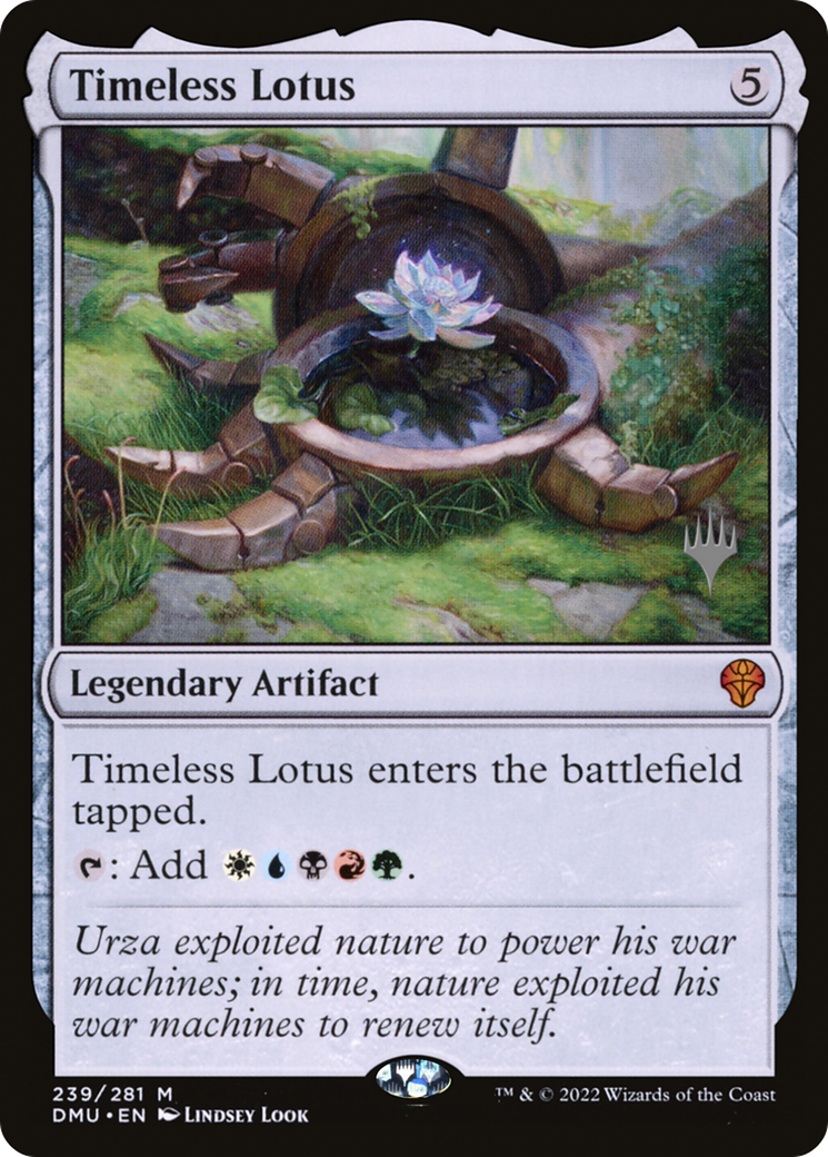 Image of Timeless Lotus (Promo Pack) [Dominaria United Promos]