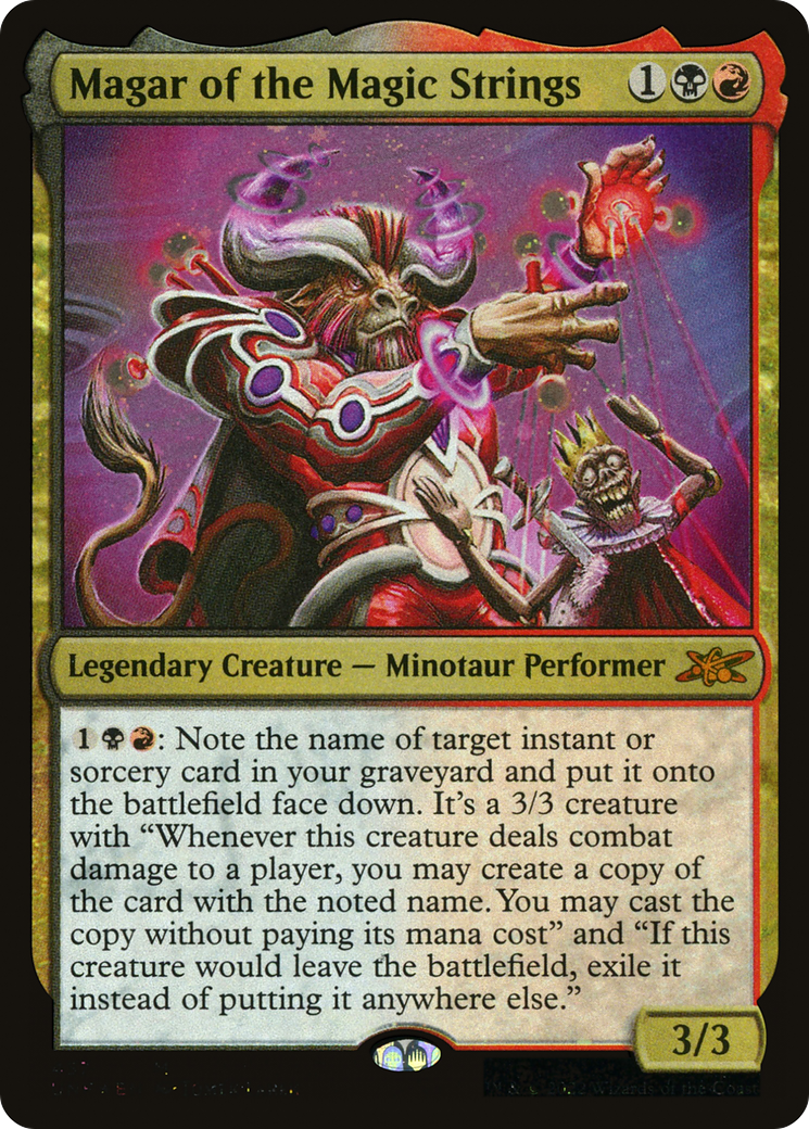 Image of Magar of the Magic Strings (Galaxy Foil) [Unfinity]